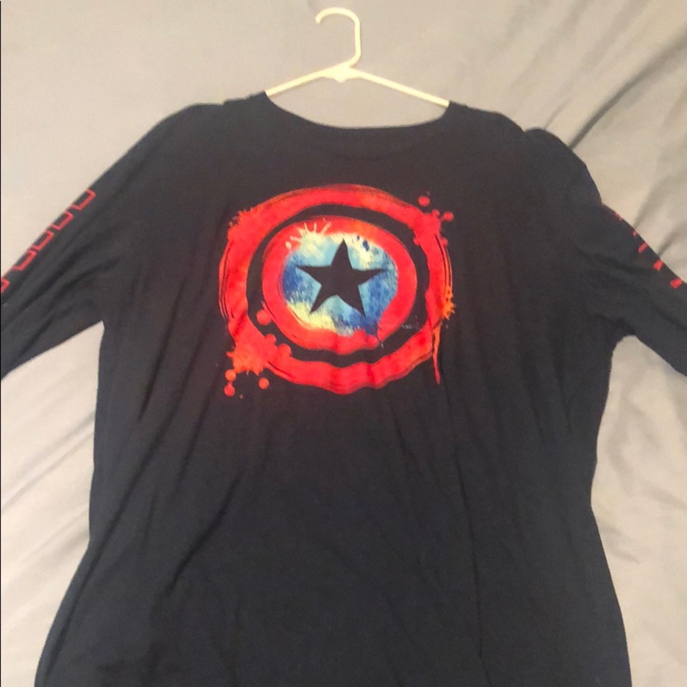 Captain America Long sleeve shirt